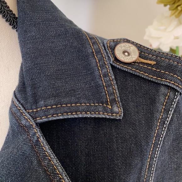 Denim Coat Dress - Picture 2 of 6